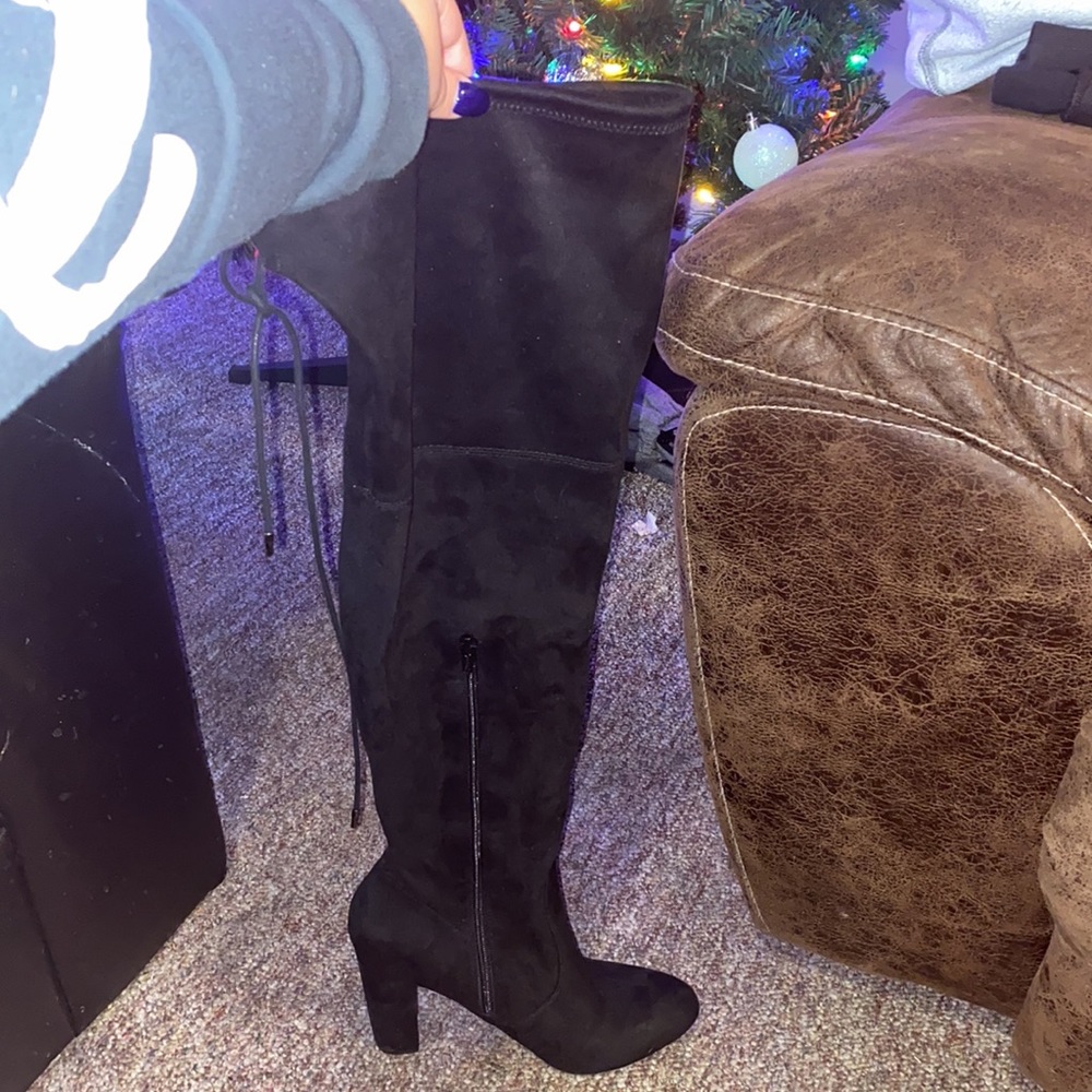 Above the knee heels